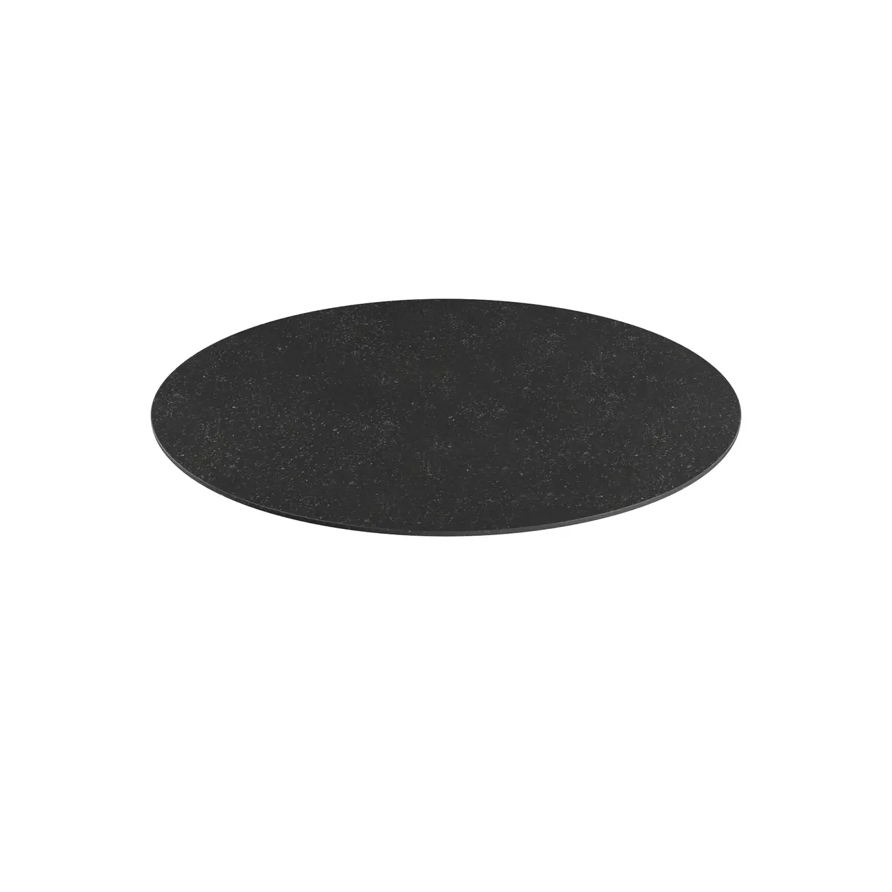 TAMPO DE MESA PEDRA OVAL 1,60 M X 90 CM TULIPE - PRETO SÃO GABRIEL - Foto 1