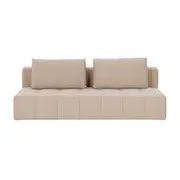 SOFÁ-CAMA 3 LUGARES SOFO - BEGE - Foto 1