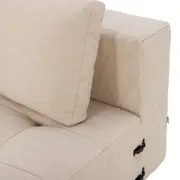SOFÁ-CAMA 3 LUGARES SOFO - BEGE - Foto 3