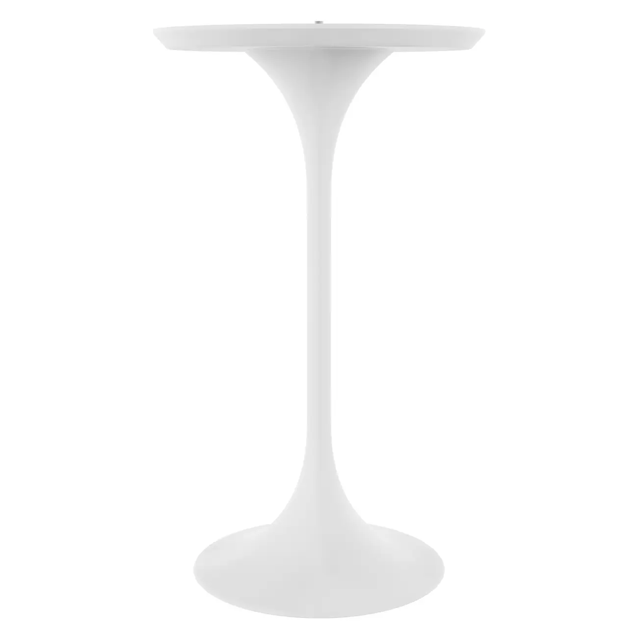 BASE DE MESA CENTRAL OVAL 1,60 M TULIPE - BRANCO BRILHANTE - Foto 1