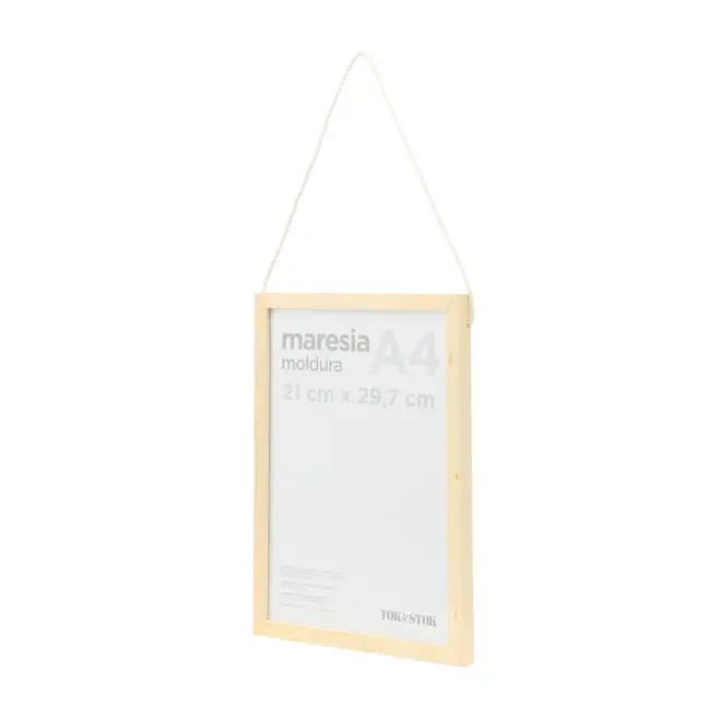 KIT MOLDURA A4 29 CM X 21 CM MARESIA - PINUS NATURAL - Foto 2
