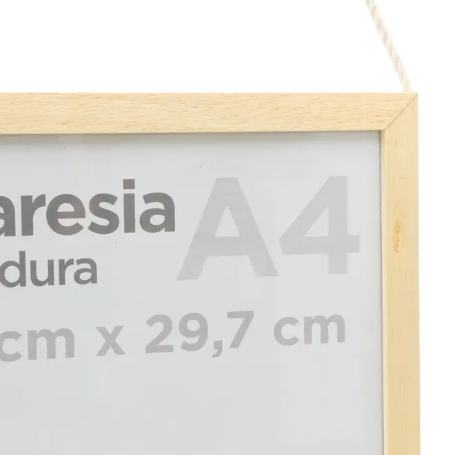 KIT MOLDURA A4 29 CM X 21 CM MARESIA - PINUS NATURAL - Foto 3