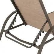 CHAISE LONGUE SUN - CAFÉ/CAMELO - Foto 13