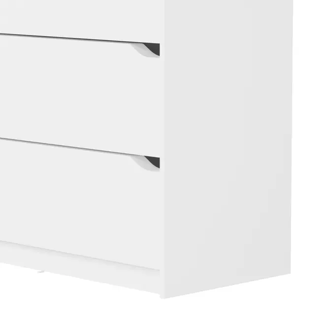 CÔMODA 6 GAVETAS 1,20 M X 40 CM WINK - BRANCO - Foto 6