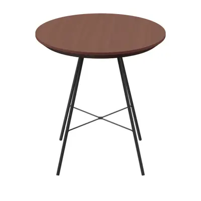 MESA LATERAL REDONDA 45 CM MID CENTURY
