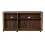 ESTANTE/RACK 1,36 M X 40 CM CRATES - ENCERADO CASTANHO - Foto 1