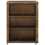 ESTANTE 90 CM X 1,21 M CRATES - ENCERADO CASTANHO - Foto 1