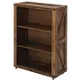 ESTANTE 90 CM X 1,21 M CRATES - ENCERADO CASTANHO - Foto 2