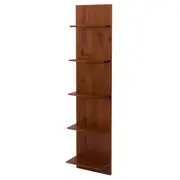 ESTANTE DE PAREDE 40 CM X 1,70 M PAUTA - NOZES - Foto 2