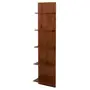 ESTANTE DE PAREDE 40 CM X 1,70 M PAUTA - NOZES - Foto 2