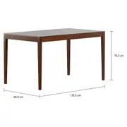 MESA 1,35 M X 80 CM NOAH - NOZES/NOZES - Foto 4