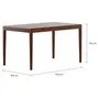 MESA 1,35 M X 80 CM NOAH - NOZES/NOZES - Foto 4