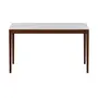 MESA 1,35 M X 80 CM NOAH - NOZES/BRANCO - Foto 1