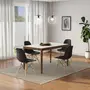 MESA 1,35 M X 80 CM NOAH - NOZES/BRANCO - Foto 3