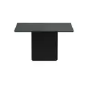PRETO/PRETO - MESA DE JANTAR 1,35 M X 1,35 M FLOAT