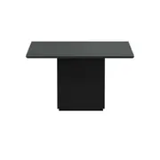 MESA DE JANTAR 1,35 M X 1,35 M FLOAT - PRETO/PRETO - Foto 1