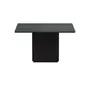 PRETO/PRETO - MESA DE JANTAR 1,35 M X 1,35 M FLOAT