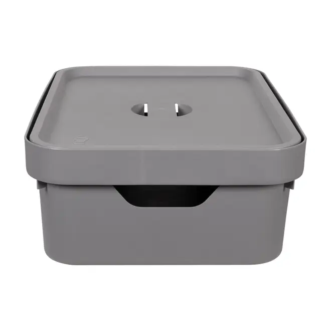 CAIXA 13 CM X 36 CM X 26 CM KEEP IT ALL - CINZA - Foto 3