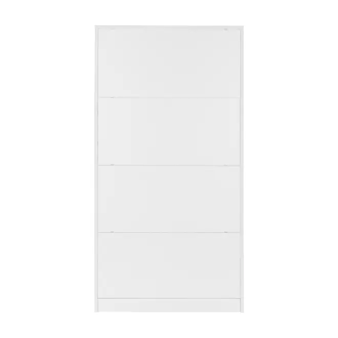 STOW SAPATEIRA PAREDE 4 PORTAS BASCULANTES - BRANCO - Foto 1