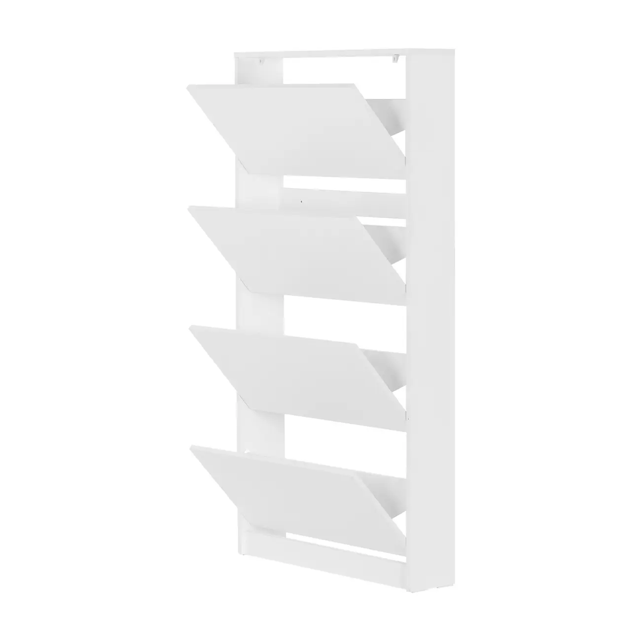 STOW SAPATEIRA PAREDE 4 PORTAS BASCULANTES - BRANCO - Foto 3