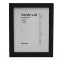 PRETO - KIT MOLDURA 20 CM X 25 CM INSIDE OUT
