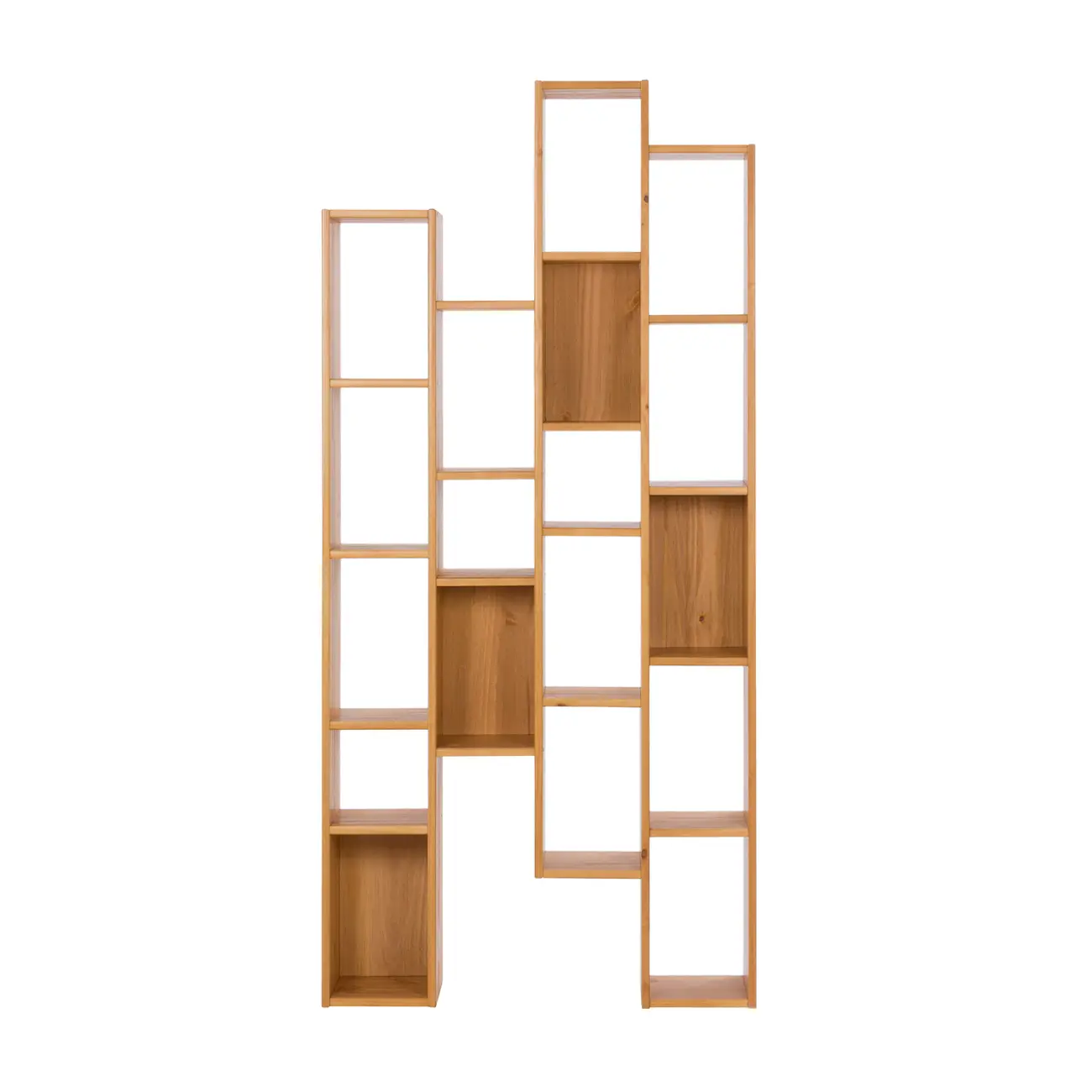 ESTANTE 87 CM X 1,87 M GINGA WOOD - AMÊNDOA - Foto 1