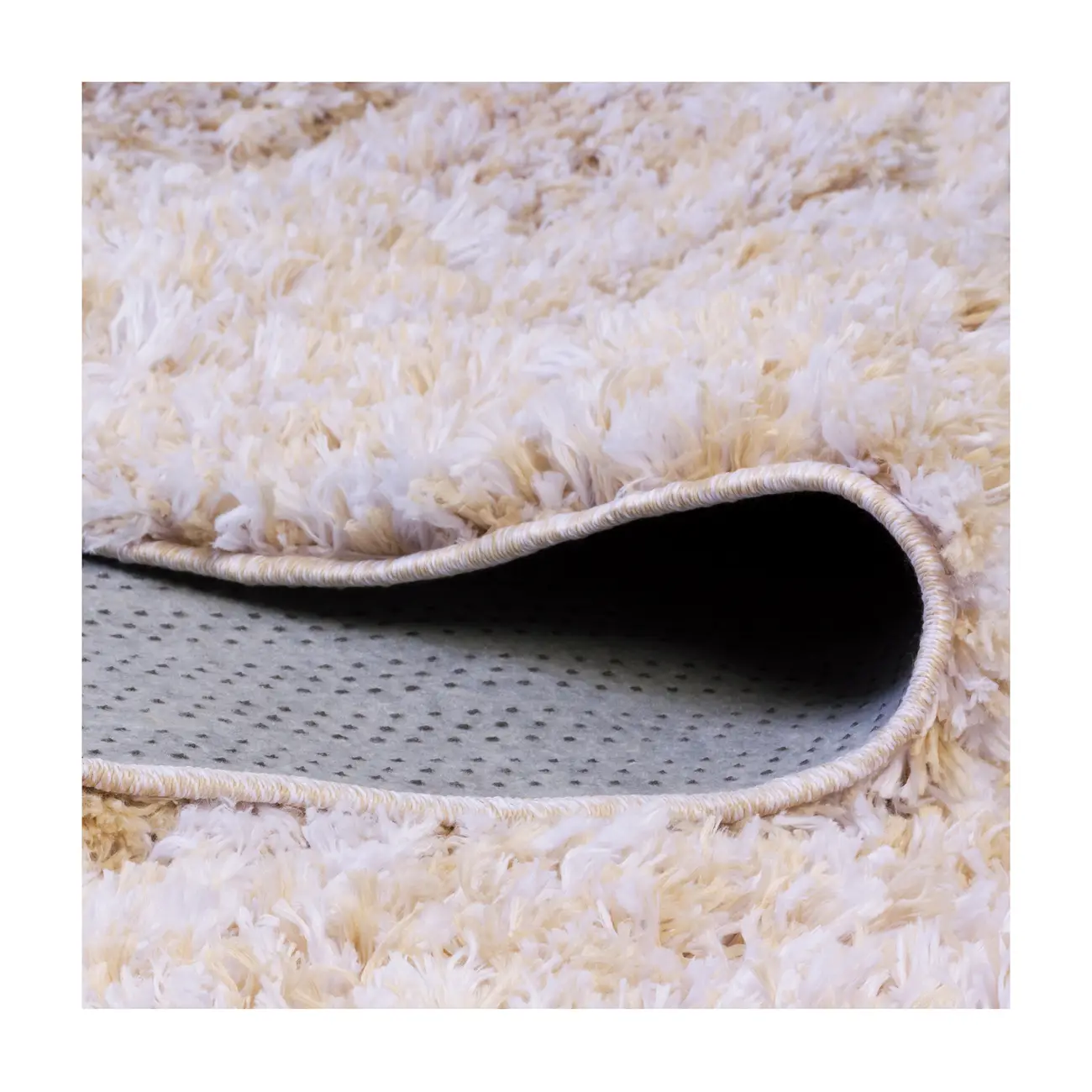 TAPETE 1,50 M X 2 M NIMBUS - MESCLA BEGE - Foto 4