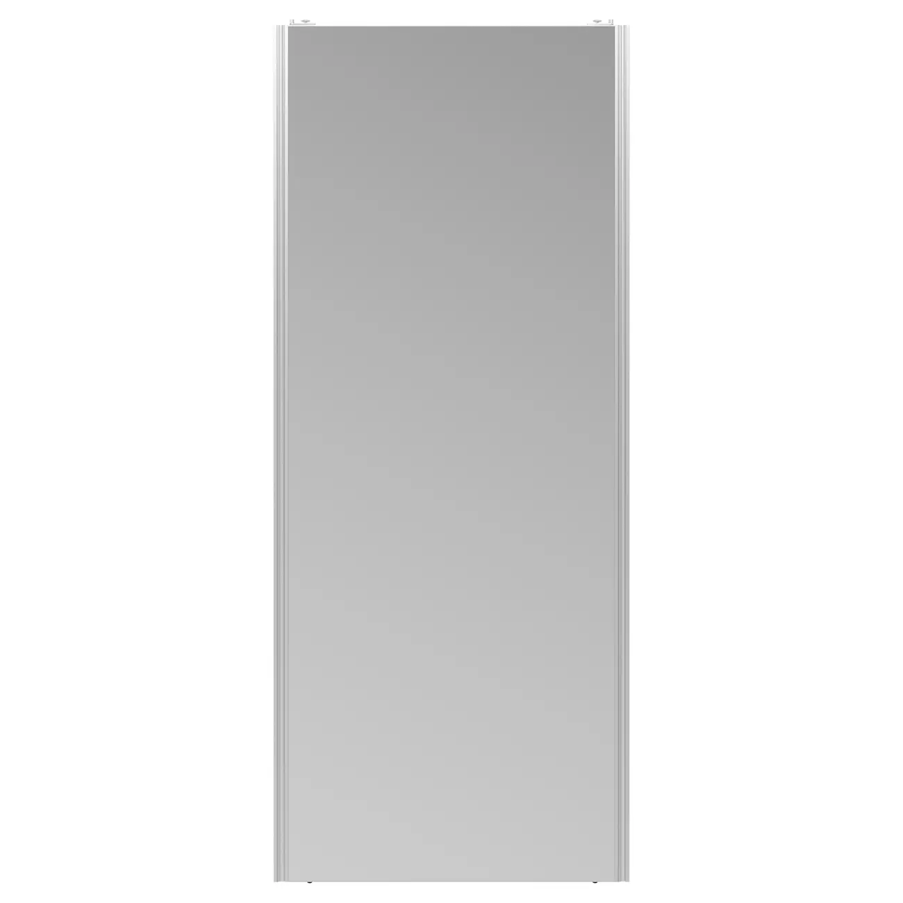 PORTA DE CORRER CENTRAL PARA GUARDA-ROUPA FRIZ - PRATA/ALUMINO - Foto 1