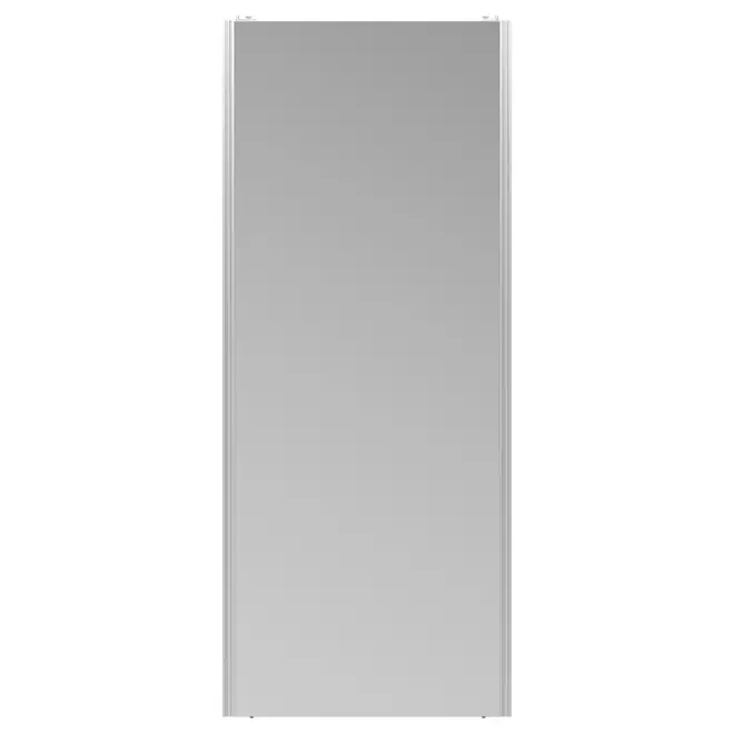PORTA DE CORRER CENTRAL PARA GUARDA-ROUPA FRIZ - PRATA/ALUMINO - Foto 1