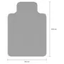 TAPETE FLEX PROTETOR PARA PISO 85 CM X 1,2 M NO RISK - INCOLOR - Foto 3