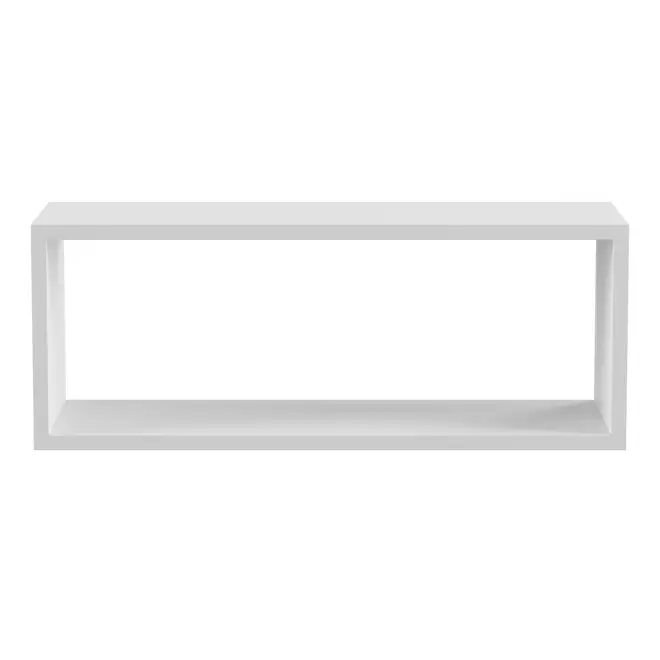 NICHO 23 CM X 60 CM X 21 CM CONTORNO - BRANCO - Foto 1