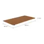 TAMPO DE MESA MADEIRA 1,80 M X 95 CM METRIC - FREIJÓ - Foto 2