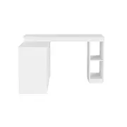 MESA COM BALCÃO 1,36 M X 1,36 M START UP - BRANCO/BRANCO - Foto 1