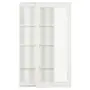 CRISTALEIRA PARA PAREDE 56 CM X 1,35 M WALLBAR - BRANCO/INCOLOR - Foto 2