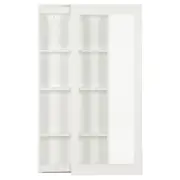 CRISTALEIRA PARA PAREDE 56 CM X 1,35 M WALLBAR - BRANCO/INCOLOR - Foto 2