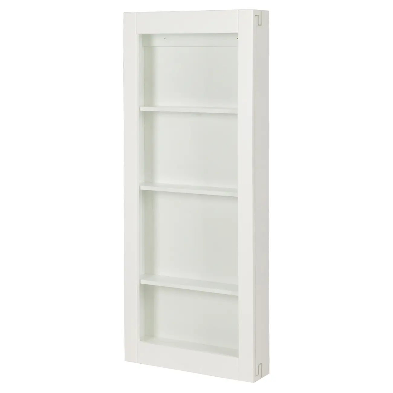 CRISTALEIRA PARA PAREDE 56 CM X 1,35 M WALLBAR - BRANCO/INCOLOR - Foto 5