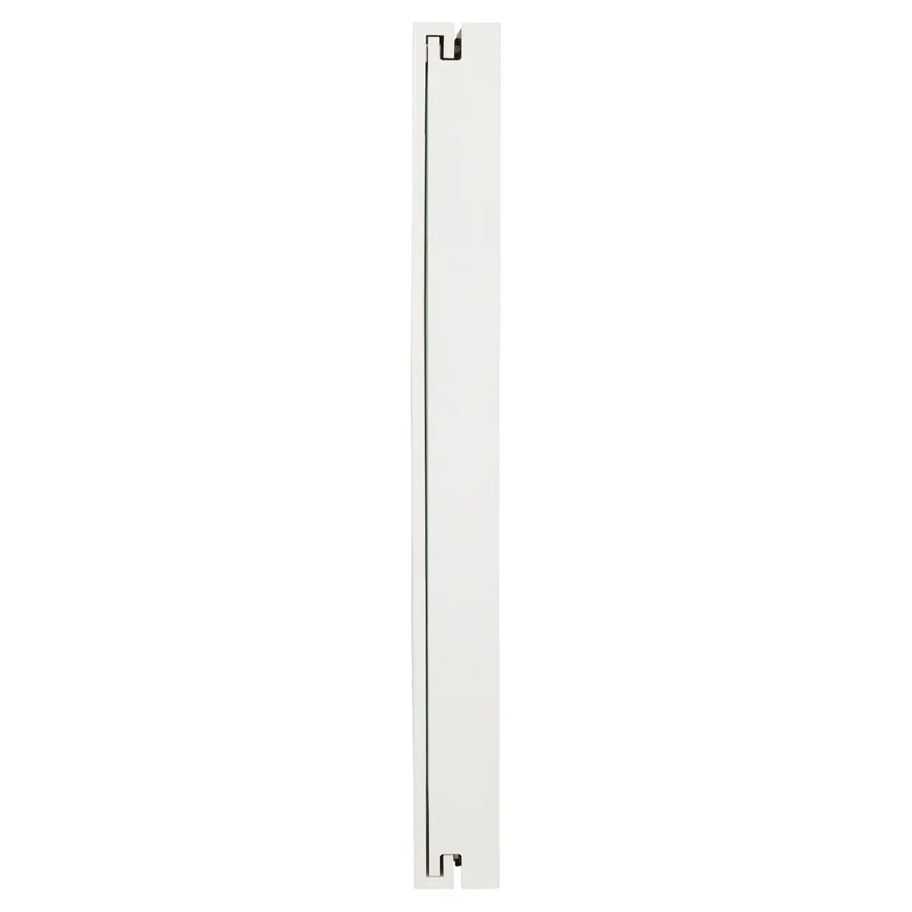 CRISTALEIRA PARA PAREDE 56 CM X 1,35 M WALLBAR - BRANCO/INCOLOR - Foto 6
