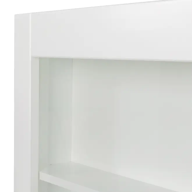 CRISTALEIRA PARA PAREDE 56 CM X 1,35 M WALLBAR - BRANCO/INCOLOR - Foto 7