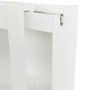 CRISTALEIRA PARA PAREDE 56 CM X 1,35 M WALLBAR - BRANCO/INCOLOR - Foto 8