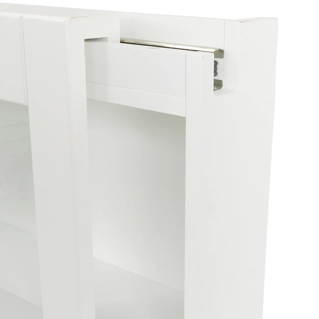 CRISTALEIRA PARA PAREDE 56 CM X 1,35 M WALLBAR - BRANCO/INCOLOR - Foto 8
