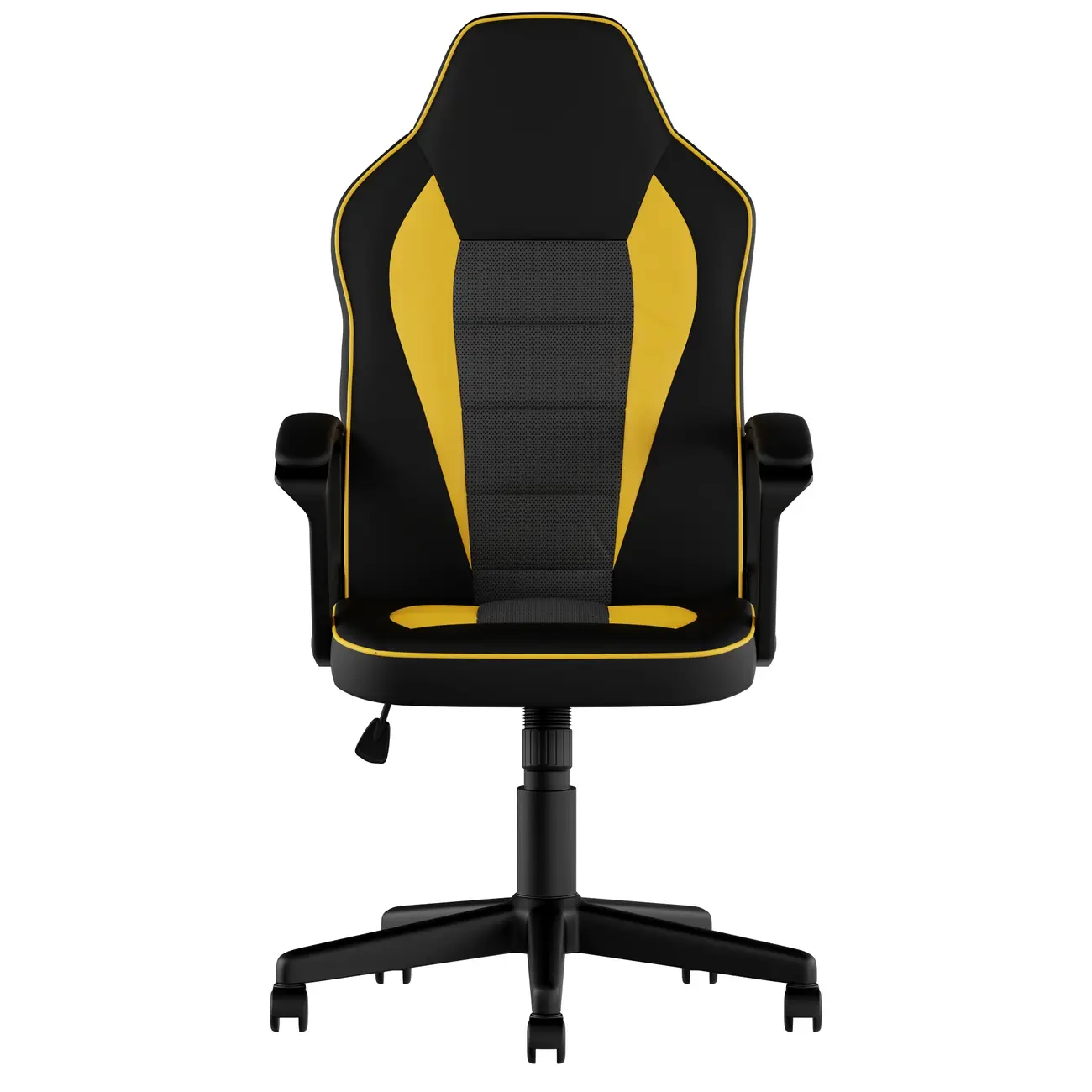 CADEIRA GAMER PLAY - PRETO/BANANA - Foto 1