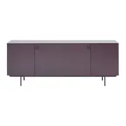 BUFFET 4 PORTAS 2 M X 45 CM THE FOLD - RUBY MOCHA - Foto 1