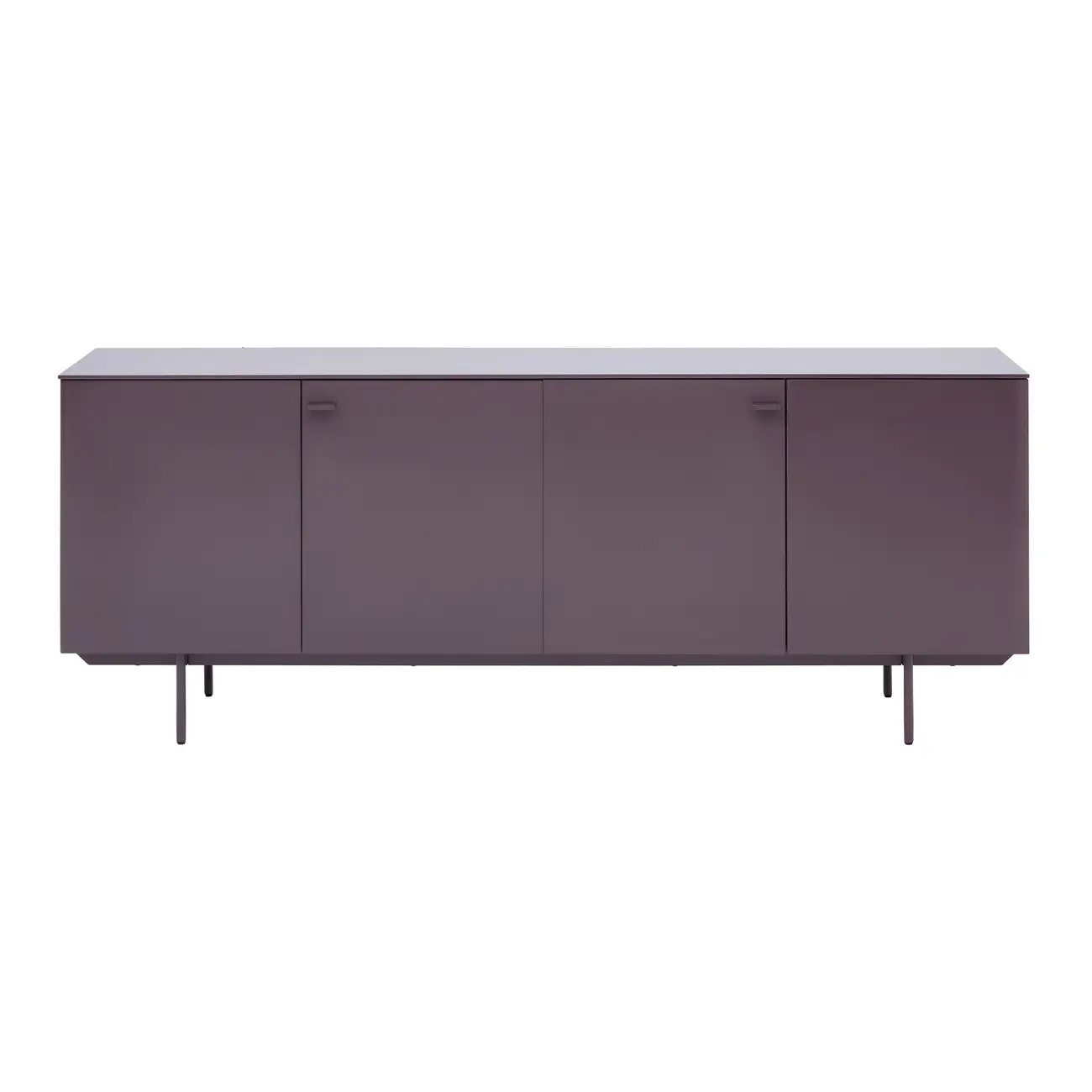 BUFFET 4 PORTAS 2 M X 45 CM THE FOLD - RUBY MOCHA - Foto 1