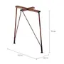 ARAMIS BASE DE MESA C/2 74 CM X 30 CM - COBRE - Foto 2