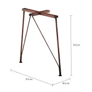 ARAMIS BASE DE MESA C/2 74 CM X 30 CM - COBRE - Foto 2