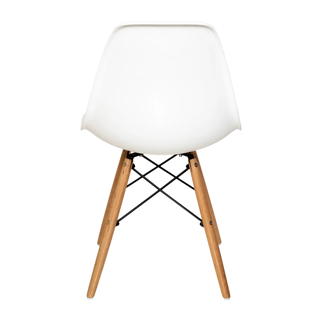 CONJUNTO COM 2 CADEIRAS EASY WOOD - FAIA/BRANCO - Foto 5