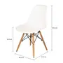 CONJUNTO COM 2 CADEIRAS EASY WOOD - FAIA/BRANCO - Foto 6