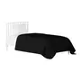 COLCHA DE SOLTEIRO 1,60 M X 2,40 M PLEIN - PRETO - Foto 10