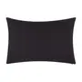 CAPA PARA TRAVESSEIRO 50 CM X 70 CM PLEIN - PRETO - Foto 1