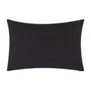 CAPA PARA TRAVESSEIRO 50 CM X 70 CM PLEIN - PRETO - Foto 1